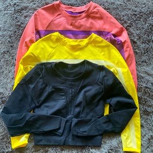 Fabletics work out crop tops